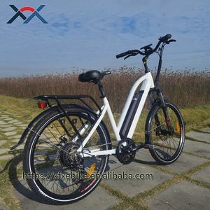 Bicicleta Eléctrica Vintage de 26 pulgadas para <span class=keywords><strong>mujer</strong></span>, bici de montaña con batería de litio SDI de 48V y 500W - Product Image 5