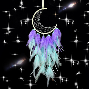 Atrapasueños Colgantes Decorativos, Adornos Creativos <span class=keywords><strong>para</strong></span> el Hogar, Adornos Colgantes de Plumas Estilo Europeo y Americano, Atrapasueños Indio - Product Image 3