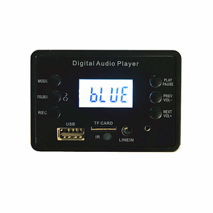 JK6608BT <span class=keywords><strong>Bluetooth</strong></span> 5.0 kaydedici Fm Usb WMA WAV FLAC APE MP3 çalar hoparlör için - Product Image 4