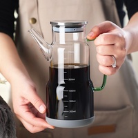 Pot à Huile et Vinaigre en Verre Soufflé à la Main, Moderne, Transparent, Épaissi, Personnalisable avec Logo, Compatible Micro-ondes, pour Cuisine et Camping, en Acier Inoxydable