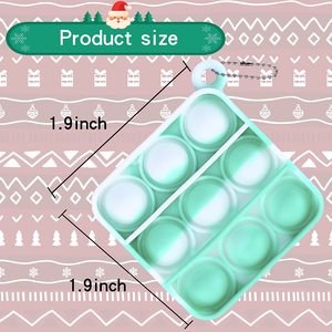 ของเล่นบีบมินิป๊อปคีย์เชนแบบขายส่ง ของเล่นซิลิโคนบีบคลายเครียด ของเล่นบับเบิ้ลป๊อปแบบกด ของเล่นเสริมพัฒนาการทางประสาทสัมผัส จำนวนมากจาก <span class=keywords><strong>VK</strong></span> - Product Image 3