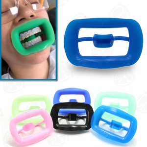 Ortodontico Silicone apertura labbra e bocca riavvolgitore per guance per sbiancamento denti ed esami accessorio multiuso - Product Image 1
