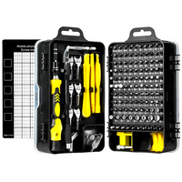 Kolarwin 138 en 1 kit de réparation de téléphone portable ensemble d'outils de réparation électronique magnétique jeu d'embouts de tournevis de précision