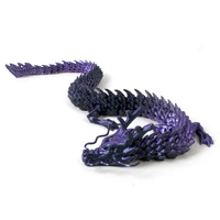Figurine de dragon unisexe mobile 3 détails complexes modèle fantaisie PLA plastique à collectionner usine directe chine personnalisable