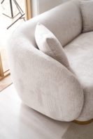 Canapés italiens haut de gamme, canapé modulaire en tissu velours de luxe, meubles de salon pour maison et villa, ensemble de canapés