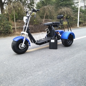 Scooter Eléctrico Citycoco de 1000w 2000w con Llantas Gruesas, Vehículo de 3 Ruedas, Carro de Golf, <span class=keywords><strong>Comprar</strong></span> Scooter Eléctrico - Product Image 3