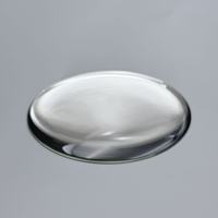 Disque de verre trempé plat sur mesure, haute transparence, pour applications industrielles, solaires, de bâtiment et d'observation