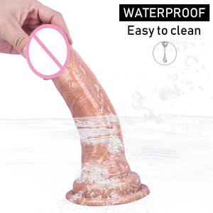 Dildo in PVC a Forma di Pene Piccolo Medio Grande per Coppie Giocattoli Sessuali Pene Realistico Prodotti per Adulti - Product Image 5