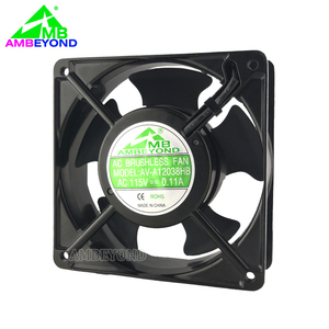 Ventilateur anti-haute température AC 12038, ventilateur d'échappement AC épaissi pour <span class=keywords><strong>amplificateur</strong></span> haute puissance, châssis industriel - Product Image 2