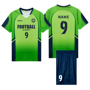 Uniformes de Fútbol, Conjuntos de Ropa Deportiva para Hombre, Uniforme de Fútbol para Equipo, Jersey de Fútbol de Malla Sublimada con Diseño Personalizado - Product Image 3