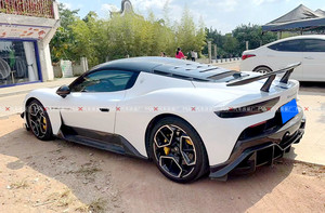 Nouveau kit carrosserie ZNDR pour MC20 : Lame avant, jupes latérales, diffuseur et spoiler en fibre de carbone style SD amélioré - Product Image 4