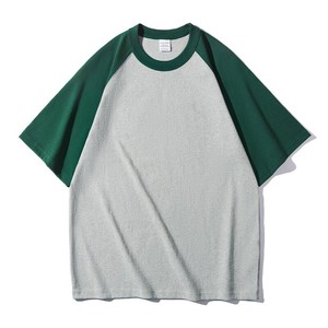 Haut de gamme personnalisé poids lourd raglan épaule ras du cou pour polos décontracté à manches courtes T-Shirt Boxy Fit tricoté surdimensionné <span class=keywords><strong>Pri</strong></span> - Product Image 6