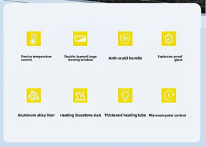 Four à sole électrique professionnel commercial, grande capacité, automatique, pour la cuisson de pizzas, de pains et de gâteaux, pour <span class=keywords><strong>boulangerie</strong></span> - Product Image 2
