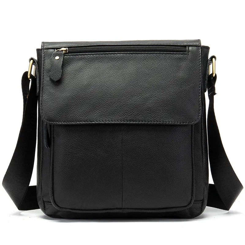 2022 new designer fashion genuine leather shoulder side bag leather satchel men's crossbody messenger bags
