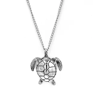 3D кулон для мужчин ожерелья ювелирные изделия Лев черепаха стрелы земля кулон ожерелье ювелирные изделия готические украшения