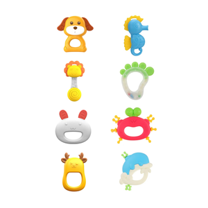 Nuevo Set <span class=keywords><strong>de</strong></span> <span class=keywords><strong>Mordedores</strong></span> y Sonajeros <span class=keywords><strong>de</strong></span> Plástico Ecológico para Bebés 2026, Suaves, Aptos para <span class=keywords><strong>Congelador</strong></span>, Certificación EN71, No Tóxicos, Regalo para Bebés <span class=keywords><strong>de</strong></span> 0 a 24 Meses - Product Image 5