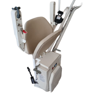 Nouveau fauteuil monte-escalier électrique sans obstacle en acier droit à moteur électrique 2024 <span class=keywords><strong>pour</strong></span> personnes handicapées <span class=keywords><strong>pour</strong></span> une utilisation à domicile ou à l'hôtel - Product Image 3