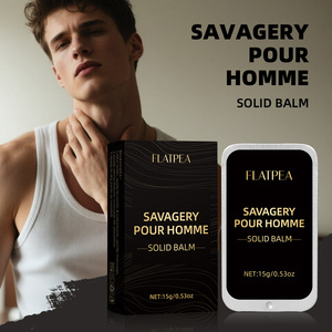 Loción corporal sólida para hombre, la más vendida, con fragancia fuerte, en envase portátil, perfume sólido de 15g, disponible en stock del fabricante. - Product Image 2