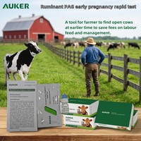 Test de grossesse précoce rapide pour le bétail, les vaches, les moutons et les chèvres, avec des résultats rapides et précis