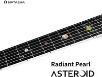 Gitar Akustik Serat Karbon Natasha 38-inci Gitar Travel Senar Baja Tahan Lama 6-senar Ultra-tipis Tanpa Pickup untuk Pemula