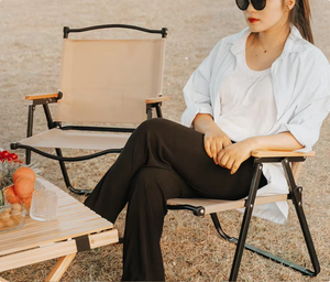 Thickened Oxford Fabric Steel High Back <b>Foldable</b> Eco-Friendly Lightweight Breathable <b>Metal</b> Outdoor Camping <b>Chair</b> <b>Garden</b> Leisure - Product Image 6
