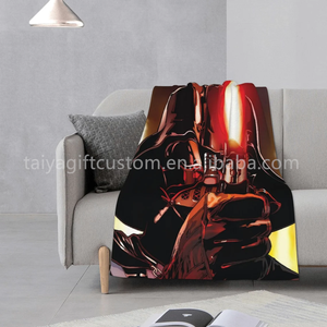 Personalized Custom <strong>Name</strong> Blanket Star &amp; <strong>Wars</strong> Classic Blankets Memorial Blanket Home Decor Christmas Mothers Day Gift - Product Image 2