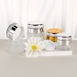 โหลแก้วใส่เครื่องสำอางแบบใส20g 30g 50g โหลครีมเปล่าพร้อมฝา PP สำหรับบรรจุภัณฑ์เครื่องสำอางออกแบบโลโก้ได้ตามต้องการ - Product Image 6