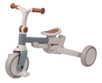 Poussette pour bébé 4 en 1, vélo d'équilibre pour enfant, tricycle à pédales, poussette manuelle, cadre en alliage d'aluminium, voiture à roulettes en plastique