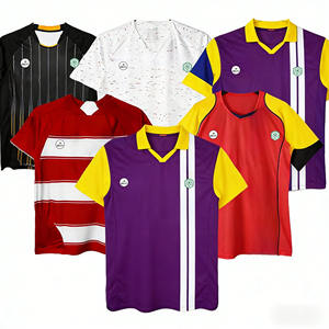 Camiseta de Fútbol Retro Personalizada Vintage al por Mayor, Camiseta de Fútbol Clásica Transpirable de Secado Rápido - Product Image 1