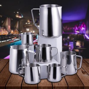 12 OZ(350ml) , 20 OZ(600ml) Metal Coffee Espresso Milk Frothing Pitcher Stainless Steel Milk Jug - Product Image 5