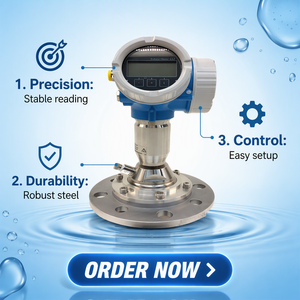 Sensor/Transmisor de Nivel por Radar de Grado Industrial Endress+Hauser (FMR67) 80GHz con 0.03% de Precisión para Medición de Sólidos y Granos - Product Image 1