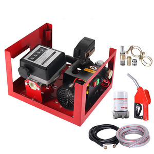 CAVITT XIER-DRP05 便携式柴油燃油泵组 12V/24V 高压 55L/min 自封式枪式启停机械流量计 - Product Image 1