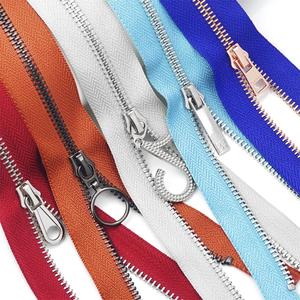 #3 #5 #7 #8 #10 Sudadera con capucha cremallera Cremallera Fermuar Metal Custom 10 # Brass Roll Jacket Bag Metal Zip cremallera metálica para chaqueta - Product Image 3