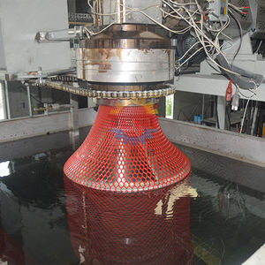 Máquina Geonet de cría de aves de corral para balcón y ventana de malla de plástico 3D 4D PE para jardín de pollos con rodamiento de película de hoja de alambre - Product Image 2