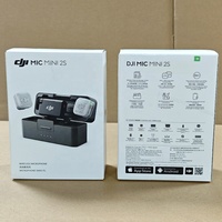 Micro sans fil DJI Mic Mini 2S Pro 2026, 32 bits flottants, 14,5 Go, 48 kHz, suppression de bruit IA, 4 canaux, 400 m, 12 g, micro-cravate pour interview et diffusion en direct, expédition immédiate