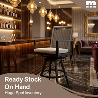 Livraison en 7 jours, stock disponible, table haute de luxe haut de gamme, ensemble table et chaises de bar