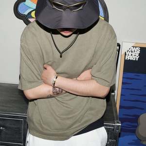 Conception de logo personnalisé T-shirts en coton T-shirt uni en vrac T-shirt uni vintage vierge en vrac T-shirts unis en vrac en vrac - Product Image 2