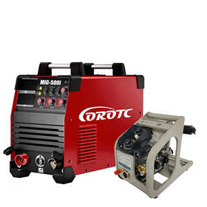 เครื่องเชื่อม <span class=keywords><strong>MIG</strong></span> อุตสาหกรรมแบบใหม่ Corotc ODM/OEM พร้อมระบบป้อนลวด อินเวอร์เตอร์ IGBT ใช้ได้สองระบบ ป้องกันด้วยแก๊ส MMA 15.8 KVA รับประกัน 1 ปี - Product Image 2