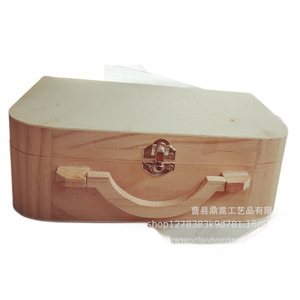 กล่องเก็บเครื่องประดับลายไม้พร้อมที่จับและตัวล็อคสำหรับตกแต่งบ้าน - Product Image 5