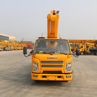 Camion plateforme élévatrice mobile hydraulique pour travaux en hauteur, destiné à la construction et à l'entretien