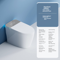 Auto Sensor Flush One Piece Intelligent Toilet Wc Bidet Commode Bowl Automatic Operation Smart Toilets With Remote Control