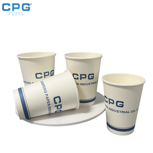 Vasos de papel personalizados del fabricante, certificados por FSC, para universidades y cafeterías de campus universitarios - Product Image 1