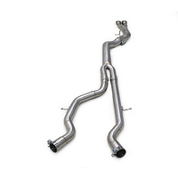 Tuning Single 3.5Inch Mid Pipe En Stock Pour BMW M3/M4 F80/F82 S55 3.0T 2014-2018 Tuyau Midpipe En Acier Inoxydable Sans Résonateur