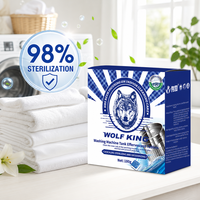 Tablettes nettoyantes pour lave-linge haute performance, solution de nettoyage en profondeur effervescente pour l'hygiène du tambour et de la cuve