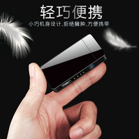 Briquet USB rechargeable à double arc avec affichage de puissance créatif, design moderne et luxueux, logo personnalisé JL613, cadeau d'affaires