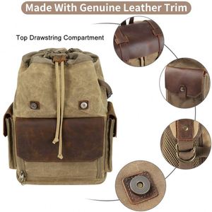 Bolso de Cámara de Gran Capacidad con Doble Correa, Resistente a Arañazos, con Logotipo Personalizado, Venta Caliente de Fábrica BSCI - Product Image 4