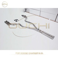 Échappement Catback OUCHI pour Dodge Charger 6.2L en acier inoxydable avec silencieux à valve, pièces de performance automobile, échappement Valvetronic