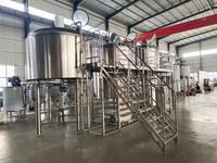 2500L 3500L 304SUS brasserie brasserie commerciale usine de bière équipement de brassage système personnalisé bière Pub