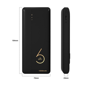 RTS 4G Wifi 6 Router mifis 4G LTE túi di động Wifi Hotspot 10000mAh ngân hàng điện FDD/TDD 4G Thẻ Sim hỗ trợ hệ thống openwrt - Product Image 2