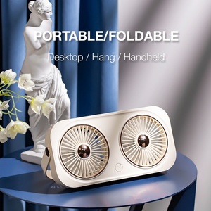 Best Selling Smart Home Appliances Mini Retro <b>Foldable</b> Fan Cooling Fan Lithium air Cooler - Product Image 6
